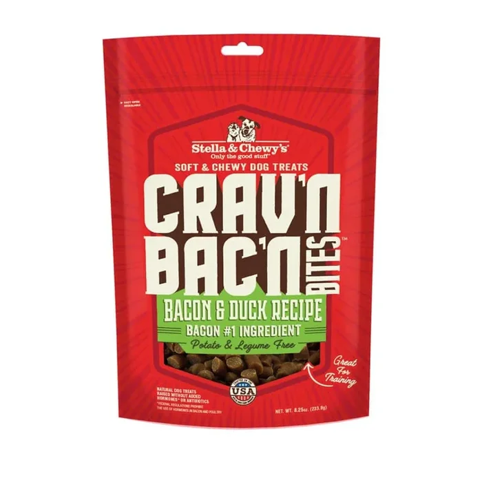 Stella & Chewy’s Crav’n Bac’n Bites Bacon & Duck Recipe