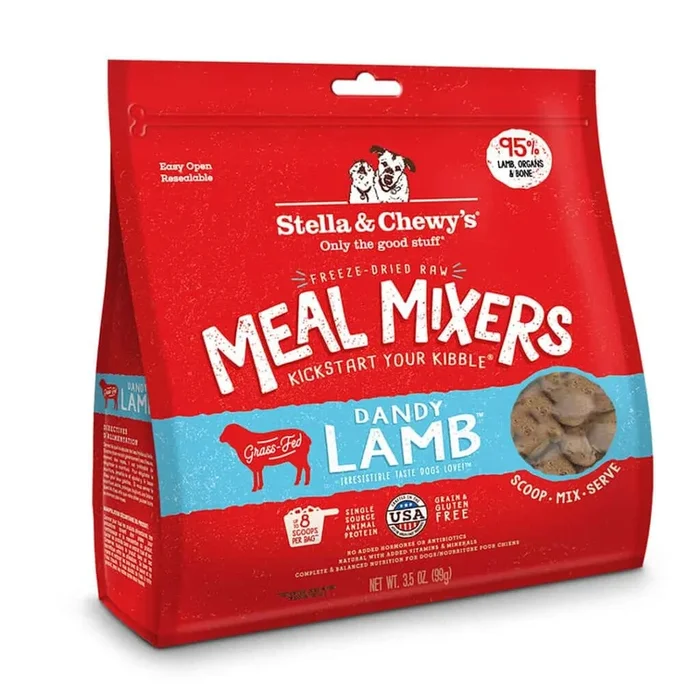 Stella & Chewy’s Dandy Lamb Meal Mixers Dog Food 18oz
