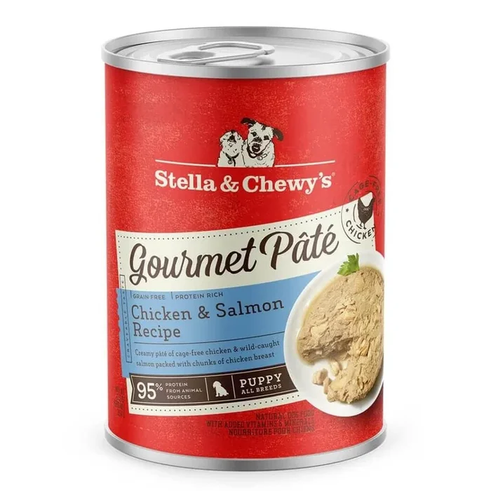 STELLA & CHEWY’S Dog Gourmet Pate Puppy Chicken and Salmon 12.5OZ