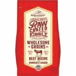 Stella & Chewy’s Dog Wholesome Grains Raw Coated Beef Recipe
