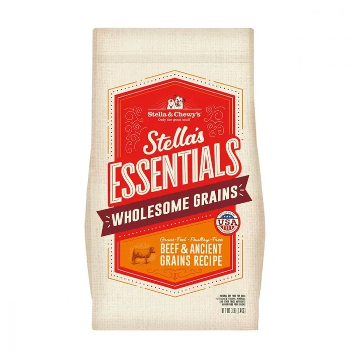 Stella & Chewy’s Essentials Wholesome Grains Beef & Ancient Grains Recipe Dog Food