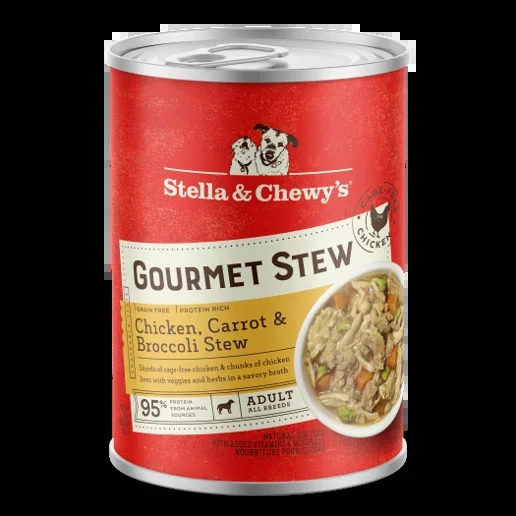 Stella & Chewy’s Gourmet Chicken, Carrot & Broccoli Stew for Dogs