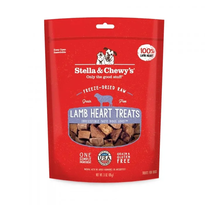 Stella & Chewy’s Lamb Heart Treats