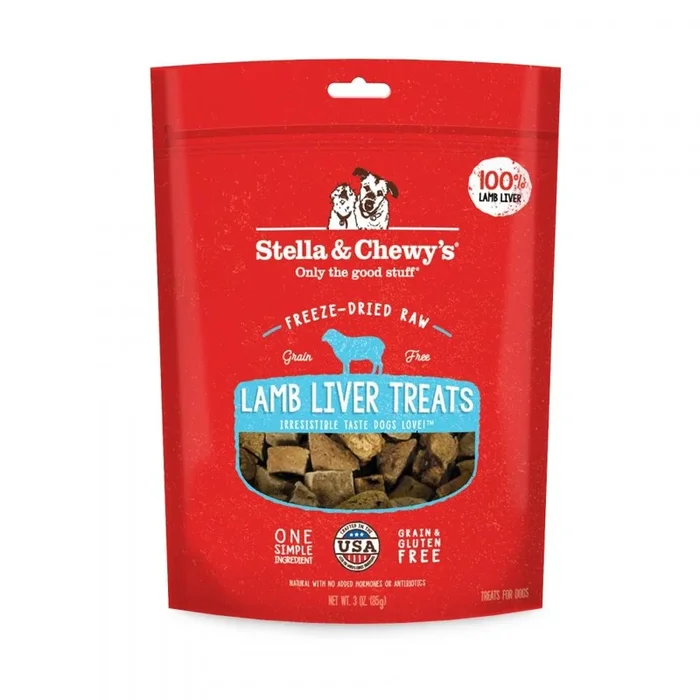 Stella & Chewy’s Lamb Liver Dog Treats