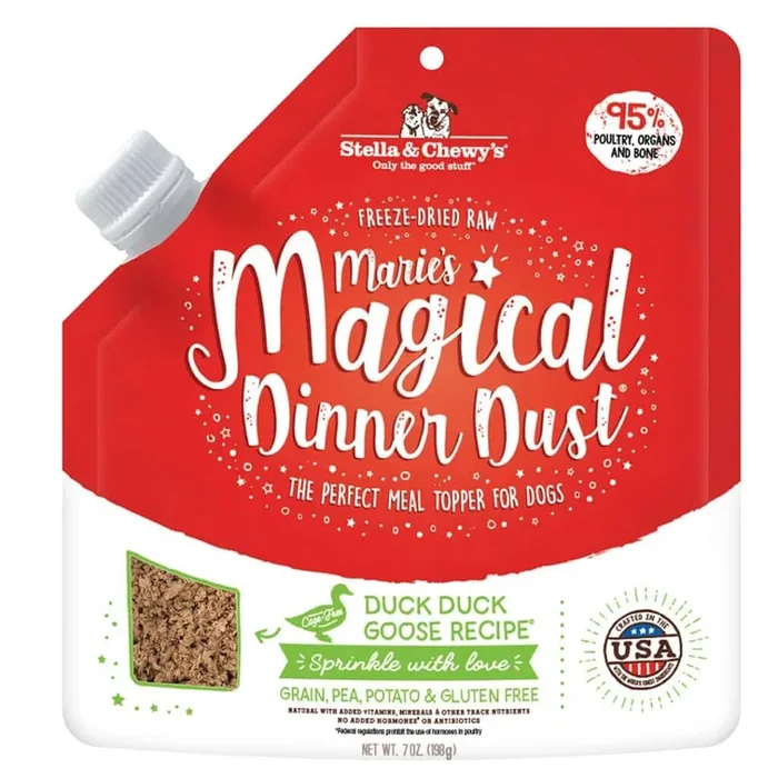 Stella & Chewy’s Marie’s Magical Dinner Dust Duck Duck Goose Recipe