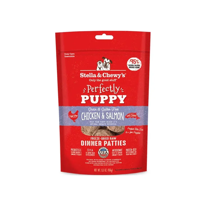 Stella & Chewy’s Perfectly Puppy Raw Freeze-Dried Puppy Food