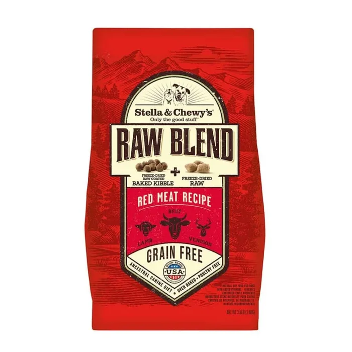 Stella & Chewy’s Raw Blend Grain Free Red Meat Recipe Dry Dog Food