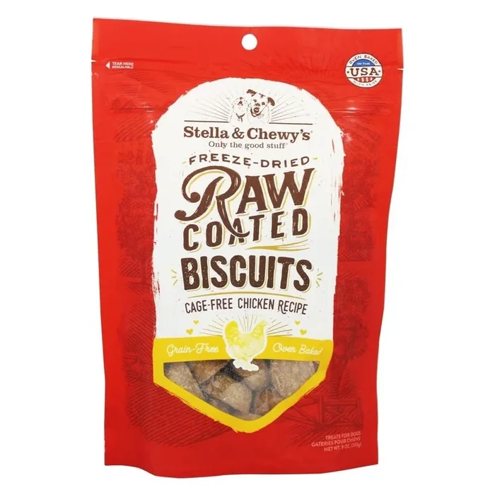 STELLA & CHEWY’S Raw Coated Biscuits Chicken