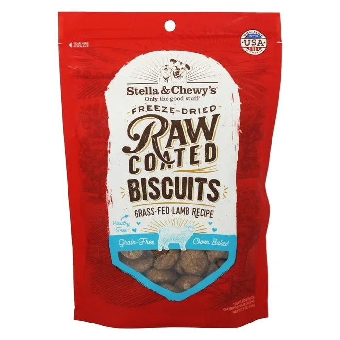 STELLA & CHEWY’S Raw Coated Biscuits Lamb