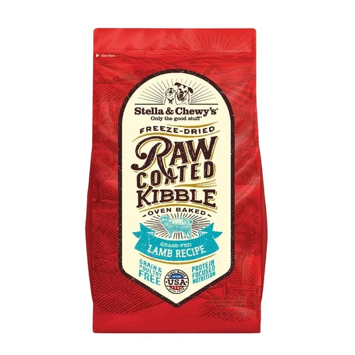 Stella & Chewy’s Raw Coated Grain Free Grass Fed Lamb Dry Dog Food