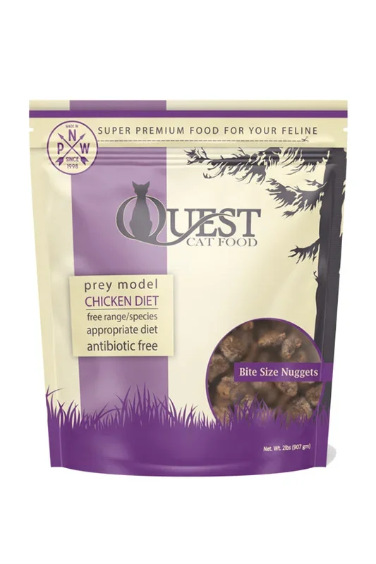 Steve’s Quest Prey Chicken Nuggets Raw Cat Food