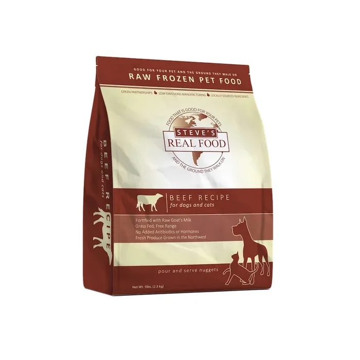 Steve’s Real Food BARF Model Raw Beef Diet for Cats and Dogs