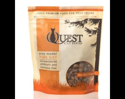 Steve’s Real Food Quest Frozen Pork Diet Cat Food