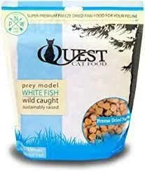 Steves Real Food Cat Whitefish Quest Raw Frozen Nuggets 2lb*