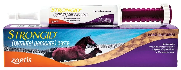 Strongid (pyrantel pamoate) Horse Dewormer