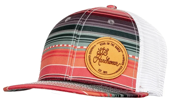 STS Purple Serape Patch Hat, Ladies