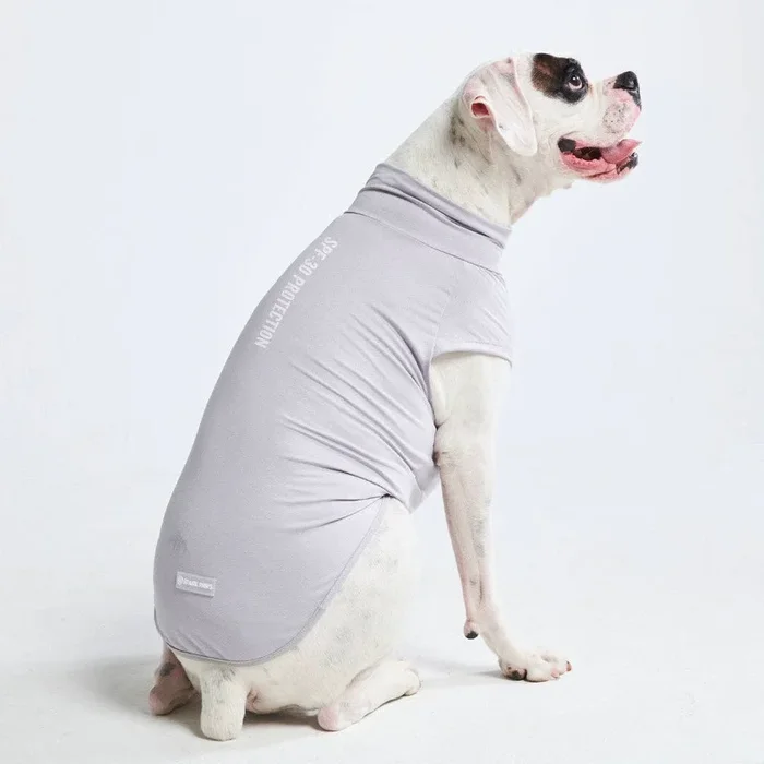 Sunblock Dog T-Shirt – Grey