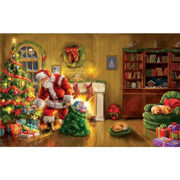 Sunsout – Puzzle Santa’s Special Delivery