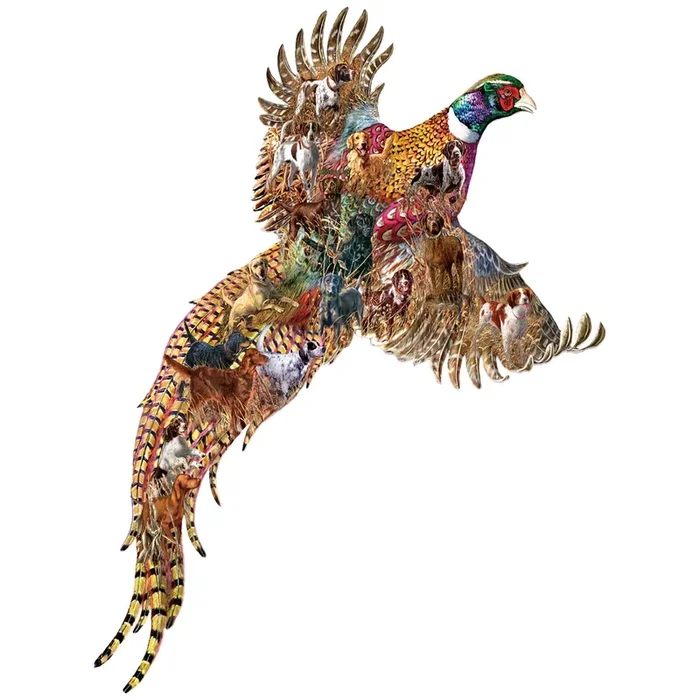 Sunsout – Puzzle Shaped Afield Pheasant