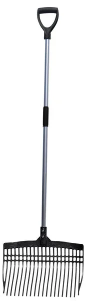 Super Tuff Rake Aluminum Handle Black Head