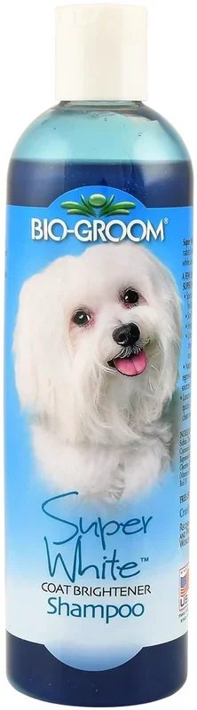 Super White Brightener Shampoo for Dogs, 12 oz