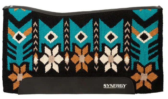 Synergy Contoured Performance Saddle Pad, Wildflower, 33″ x 38″