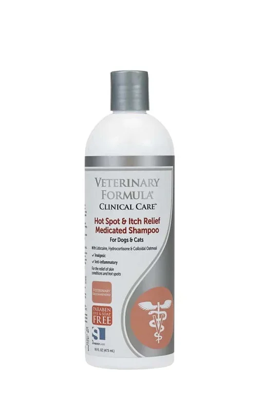 Synergy Labs Hot Spot & Itch Relief Medicated 16-oz, Pet Shampoo