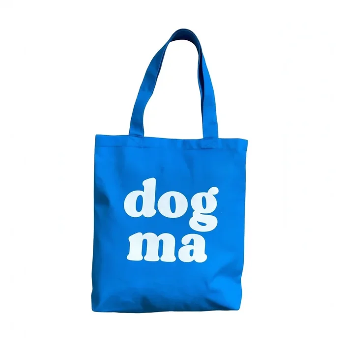 Talking Dog Club Dog Ma Carry All Tote Bag for Women (Blue)
