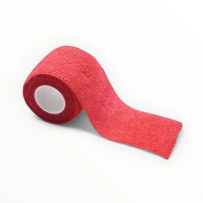 Talking Dog Club Self Adhesive Paws Wraps for Dogs (Red)