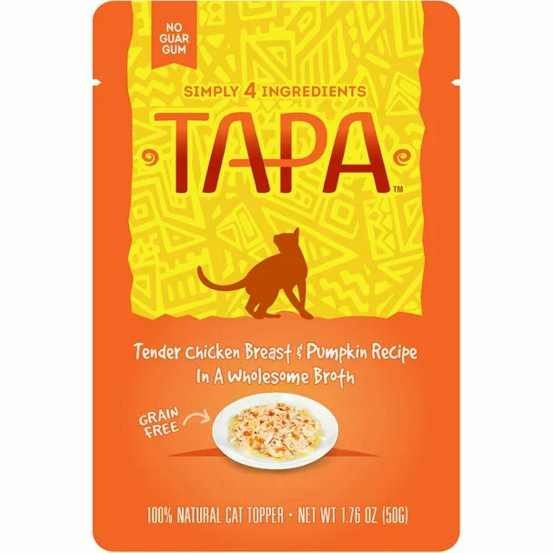 Tapa Chicken Breast & Pumpkin Recipe Cat Food Pouch