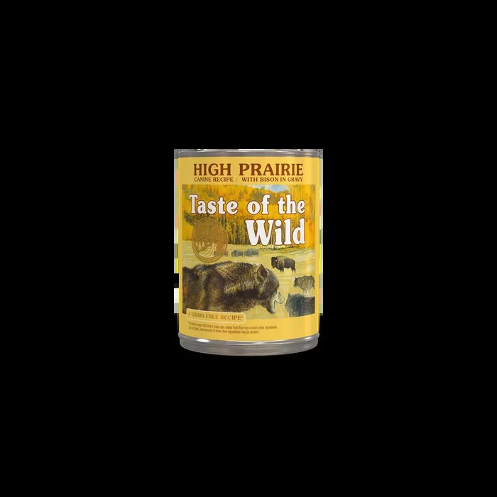 Taste of the Wild High Prairie Canine Recipe With Bison in Gravy, Wet Dog Food, 13.2-oz Case of 12