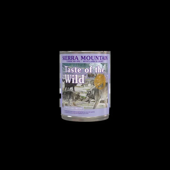 Taste of the Wild Sierra Mountain Wet Dog Food 13.2oz