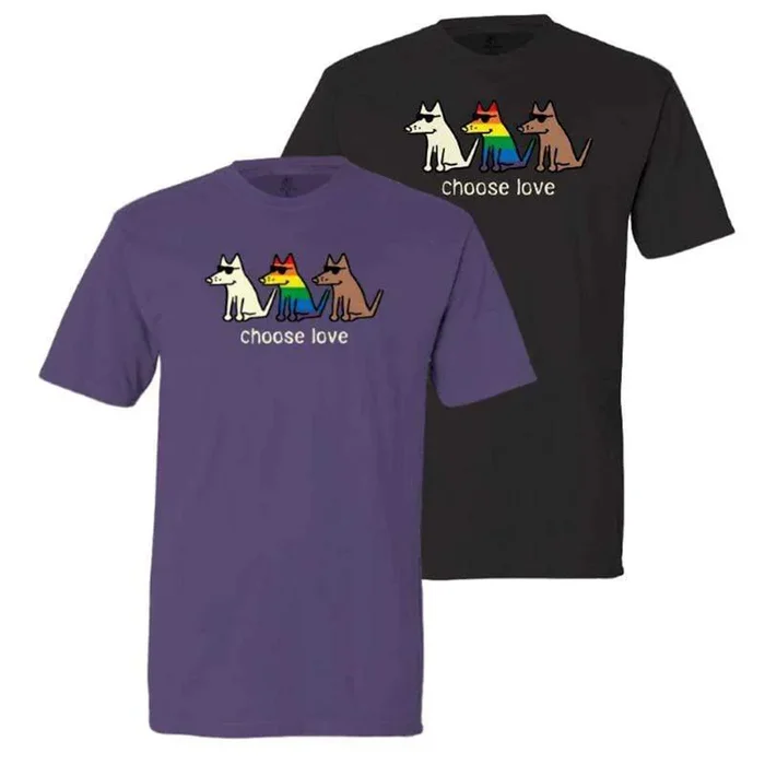 Teddy the Dog™ Choose Love T-Shirt