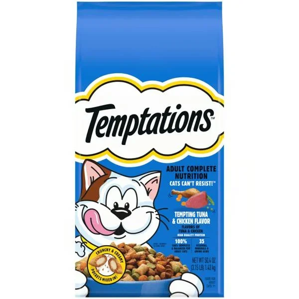 Temptations Tempting Tuna & Chicken Flavor Dry Cat Food