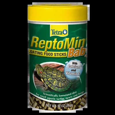 Tetra ReptoMin Baby Floating Sticks 0.92-oz, Reptile Food