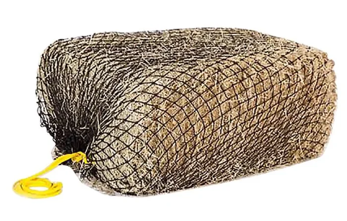 Texas HayNet Square Full Bale Hay Net for Horses, 1.5″ Holes