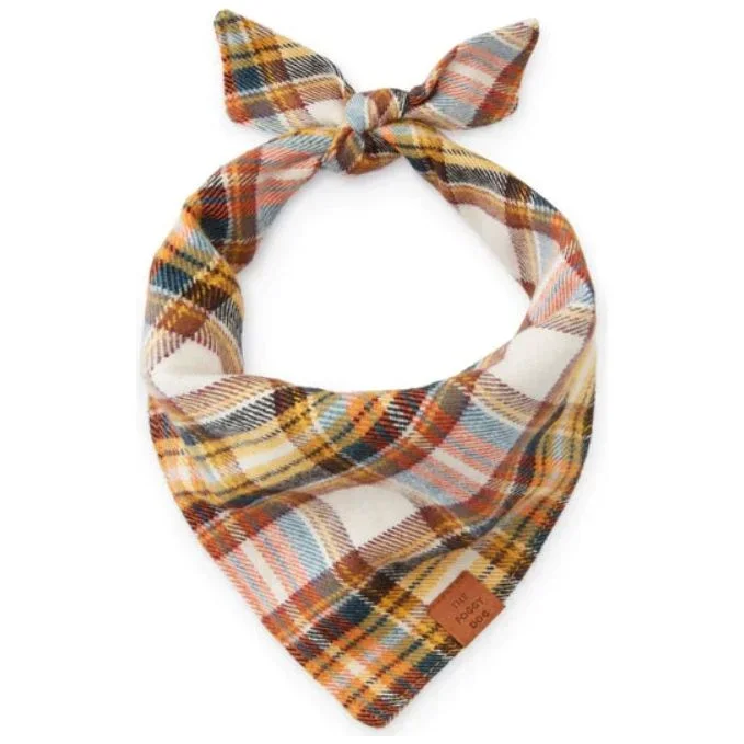 The Foggy Dog – Cornucopia Flannel Bandana