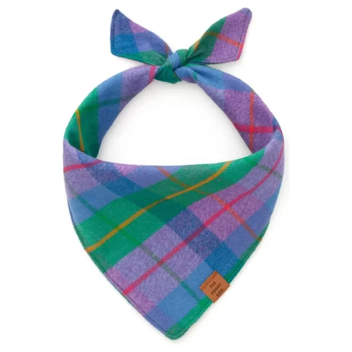The Foggy Dog – Fable Plaid Bandana