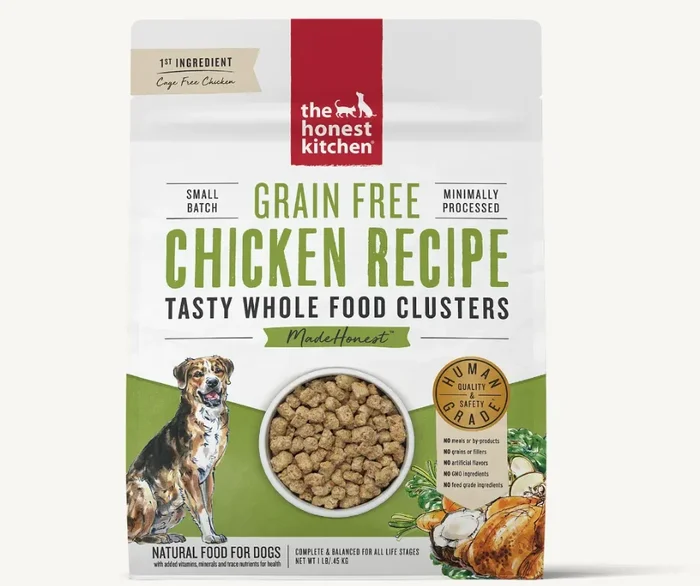 The Honest Kitchen – Whole Food Clusters Grain Free Chicken Dry Dog Food