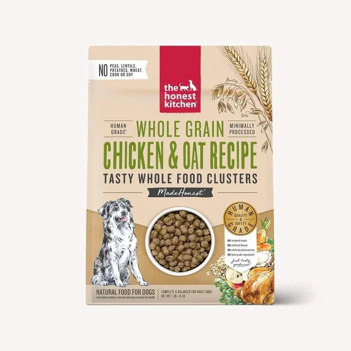 The Honest Kitchen Whole Food Clusters – Whole Grain Chicken Dry Dog Food