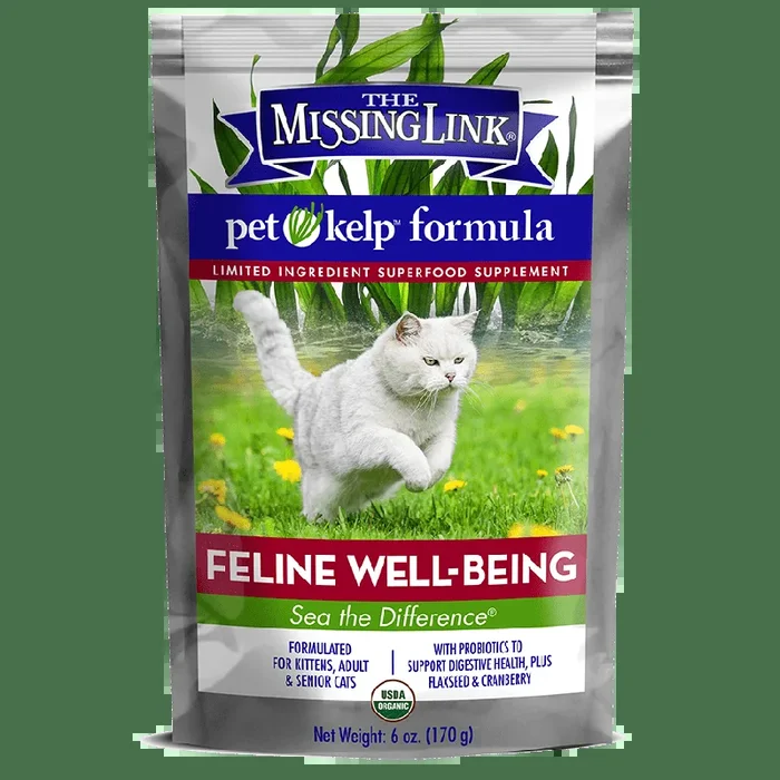 The Missing Link Pet Kelp Feline Well-Being Supplement for Cats