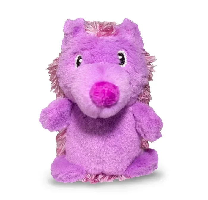 ThoozyPet Hedgehog Plush Dog Toy in Purple