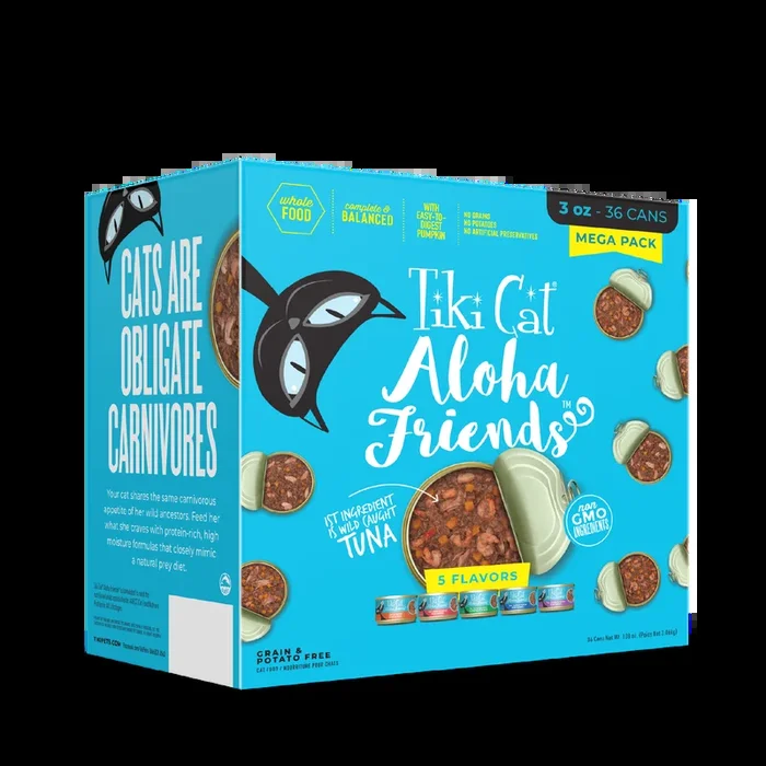 Tiki Cat – Aloha Friends – Variety Cans 12pk