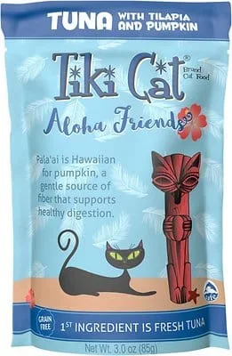 Tiki Cat Aloha Friends – Tuna With Tilapia & Pumpkin