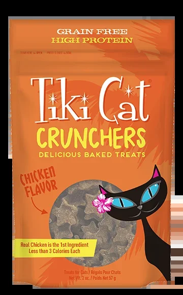 Tiki Cat Crunchers Chicken Treat