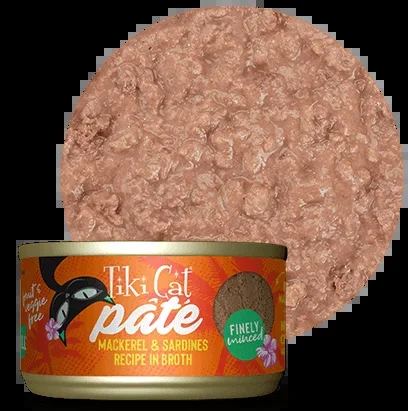 Tiki Cat Grill Pate Mackerel Sardine 2.8oz