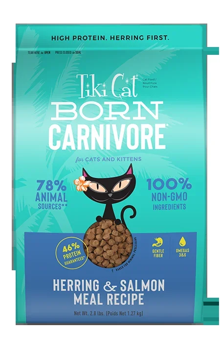 Tiki Cat® Born Carnivore™ Herring & Salmon