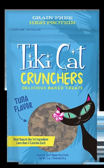 Tiki Cat® Crunchers Grain-Free Tuna Flavor Cat Treats
