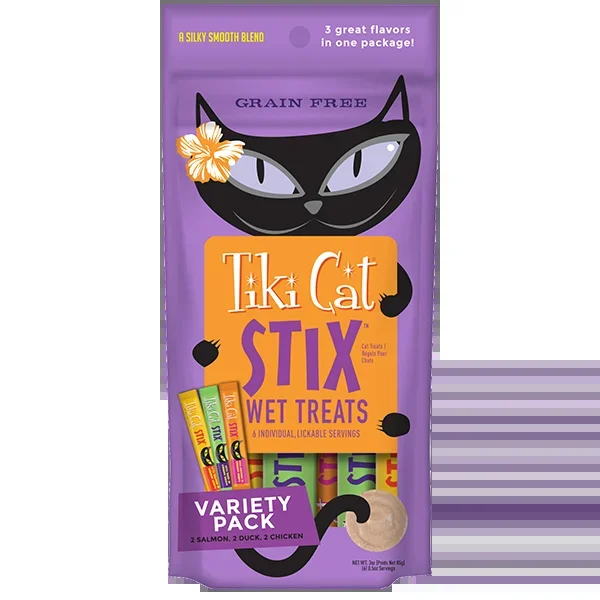 Tiki Cat® STIX™ Variety Pack 3-oz, Cat Treat