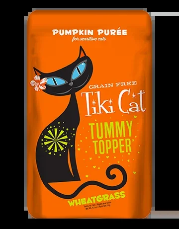 Tiki Cat® Tummy Topper™ Pumpkin Puree & Wheatgrass